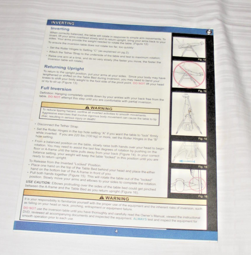 Teeter Hangups Inversion Table