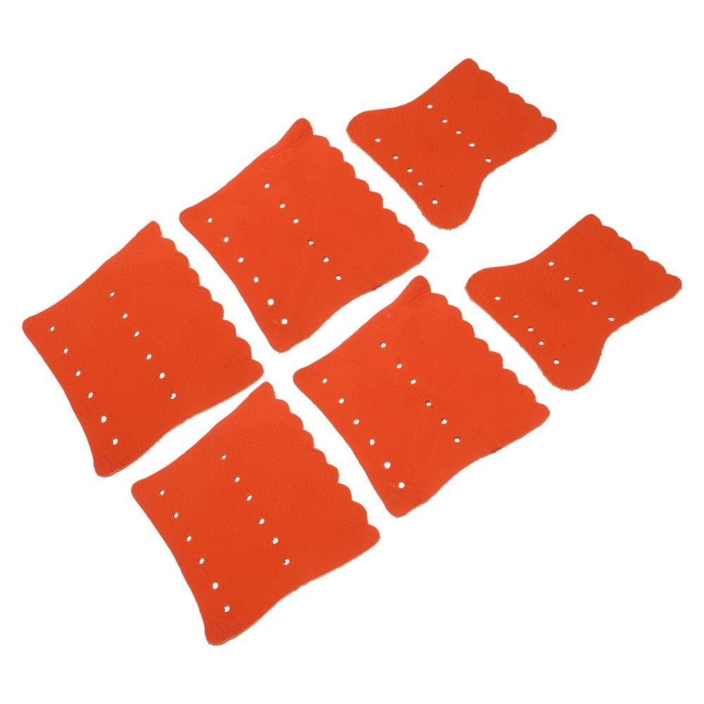 6 Pcs 台球桌 角球 Replacement for Pool Table Billiard Liners Corner Plate