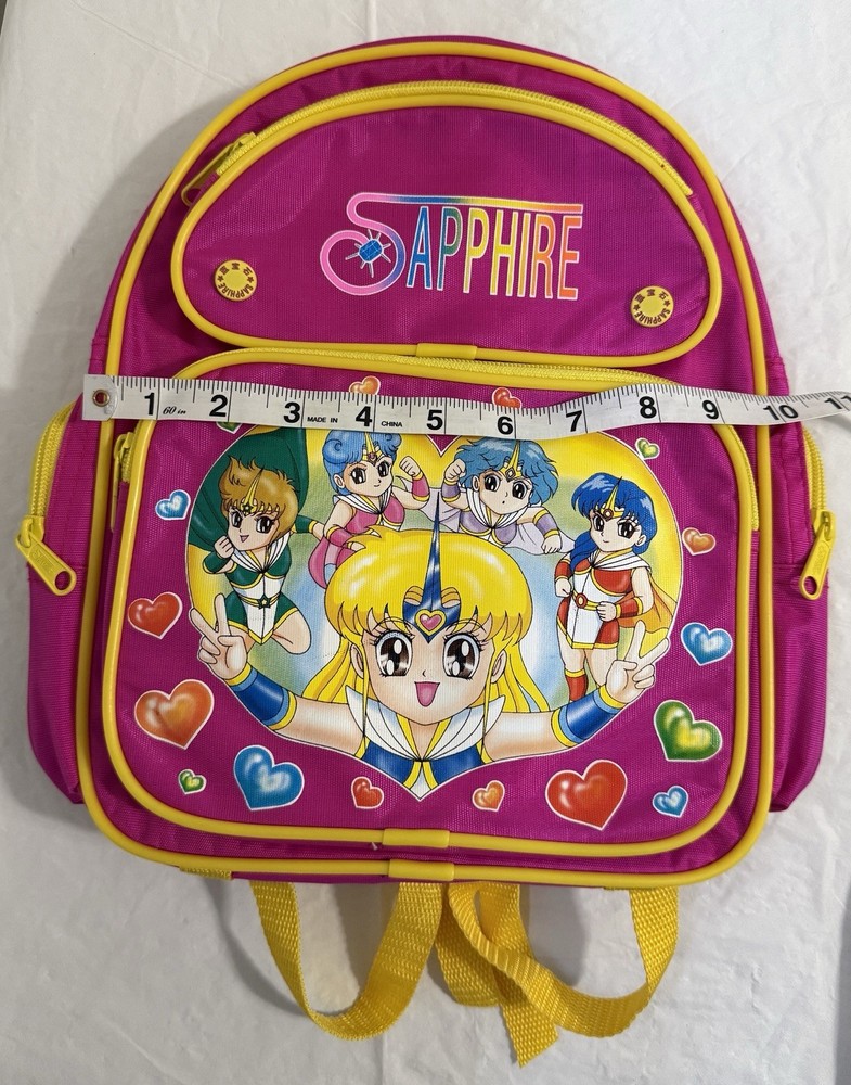 Sapphire Anime Backpack Pink