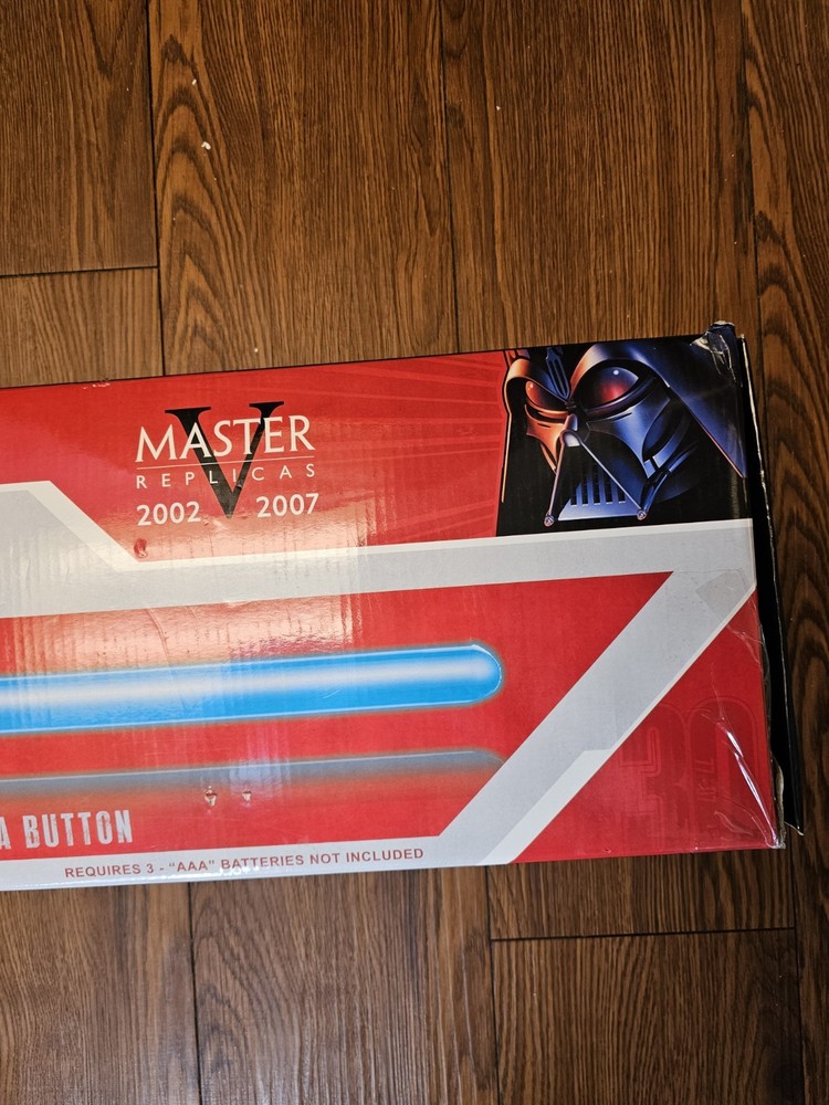 Master Replicas Star Wars Force FX Lightsaber Construction Set *Working* 2007