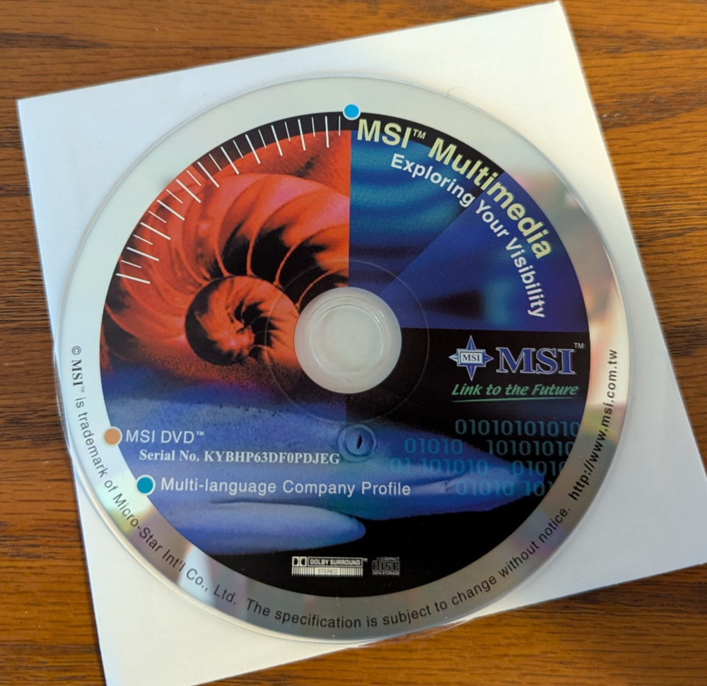 MSI Multimedia Exploring Your Visibility CD - Micro-Star Int’l Co. Ltd.
