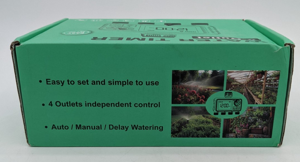 4 outlet sprinkler timer programable garden hose timer