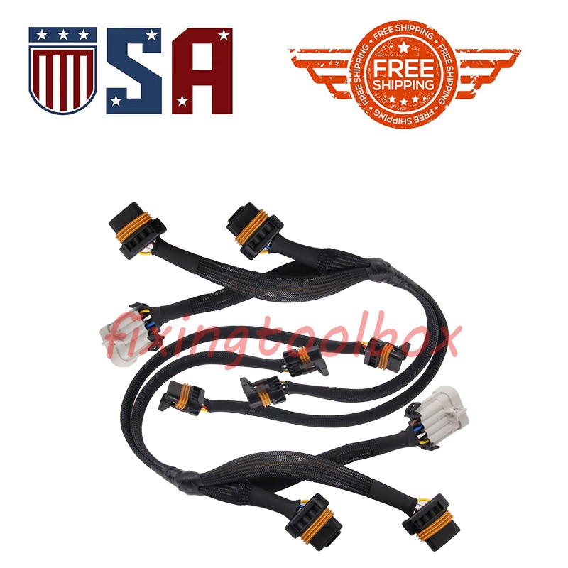 2pc LS1 LS6 LS Ignition Coil Relocation Harness for Relocation Brackets Coils US