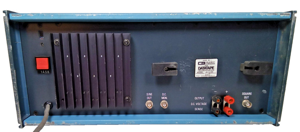 Datatape Tape System Calibrator TSC-2000