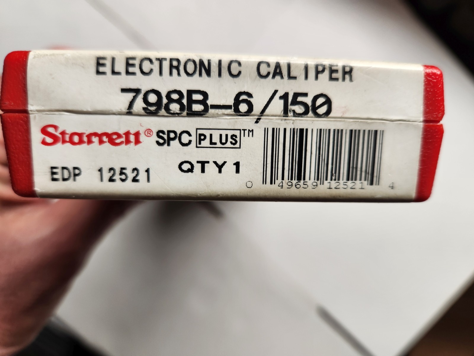 Starrett 798B-6/150 Digital Caliper, Stainless Steel, Battery Powered, EDP 12521