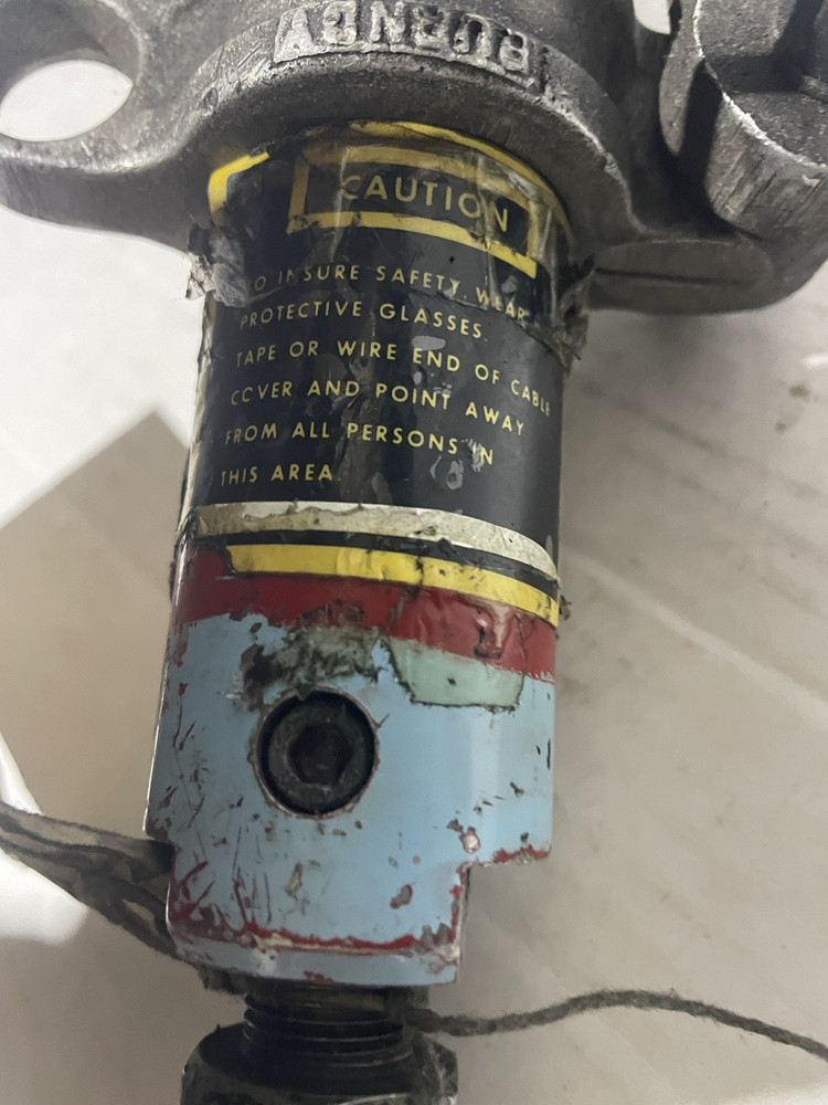 Burndy YCC-1 Hydraulic Wire / Cable Cutter Head