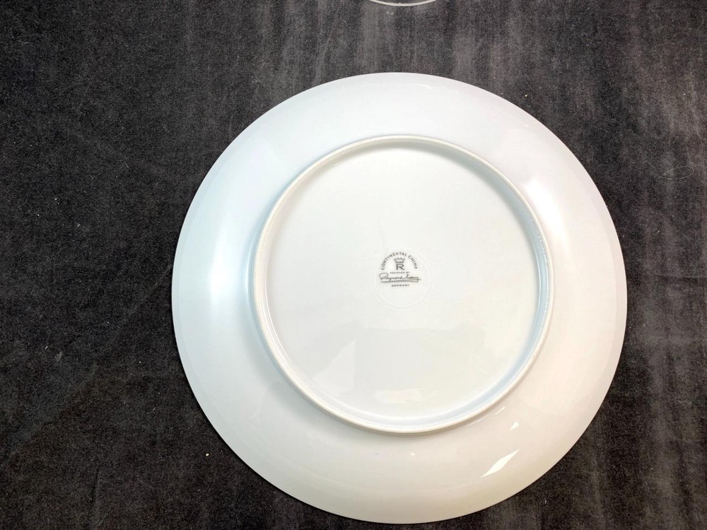 Rosenthal Continental RHYTHYM 5 Piece Place Setting All White Pattern A+ COND