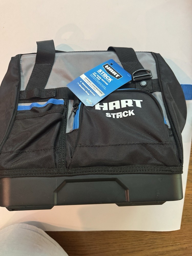 HART Stack Modular 12” Tool Bag Hard Bottom Storage New