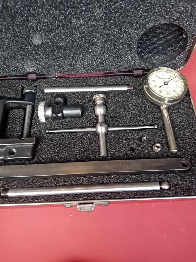 Starrett 196A1Z Universal Back Plunger Dial Indicator