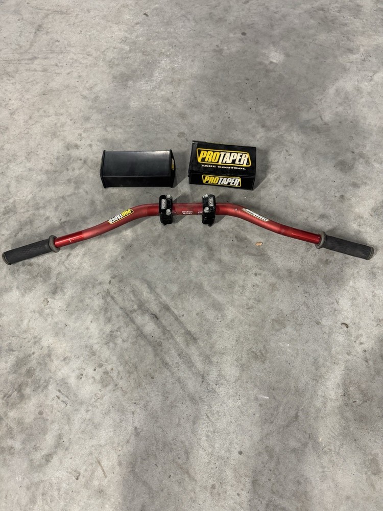 Authentic ProTaper Contour Handlebars Bars +Adapters Banshee 350 Windham RM MID