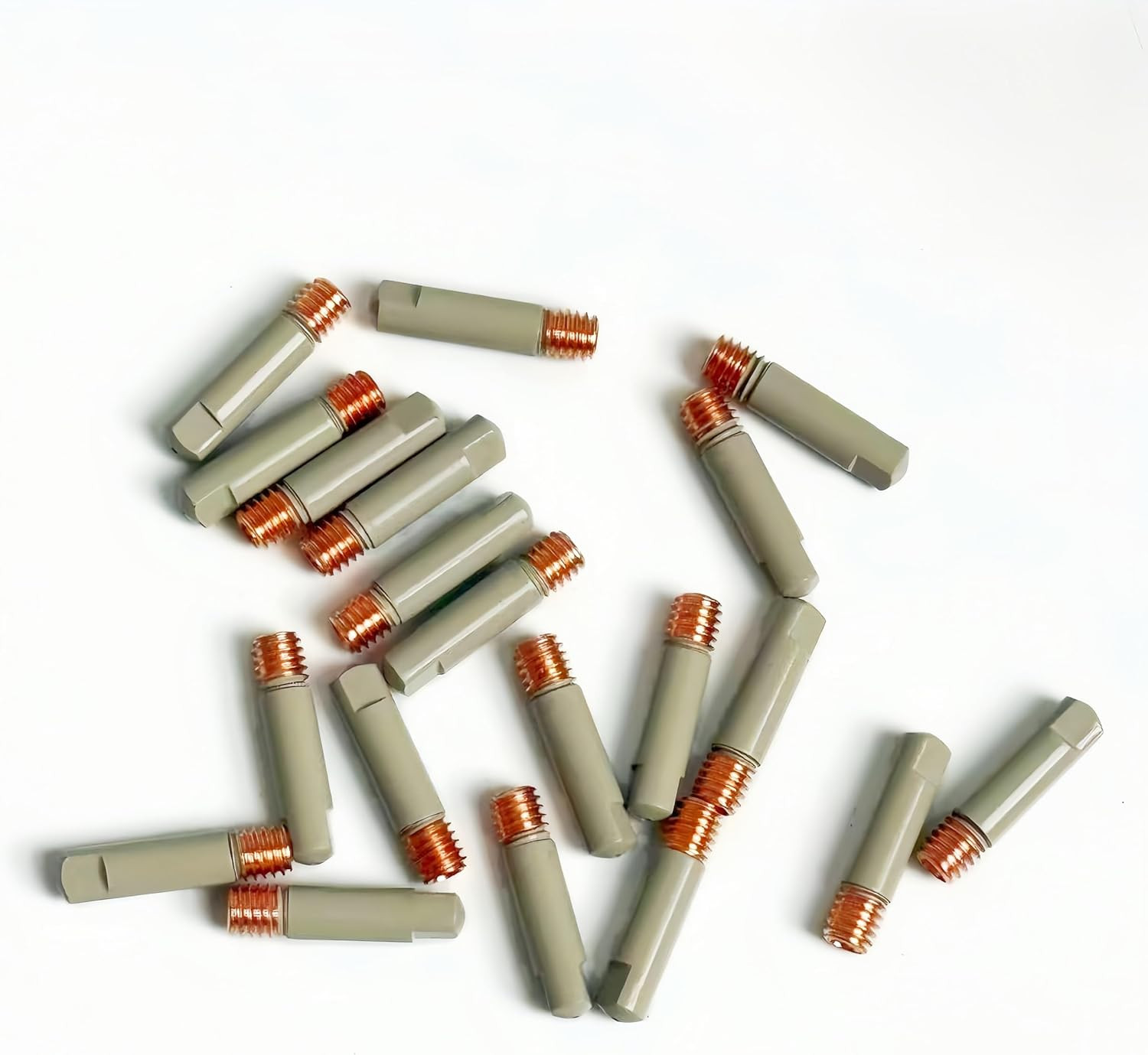 Mig Welder Tips 20-Pack Welding Tips with Non-Stick Coating; .035” Ø0.9Mm Cerami