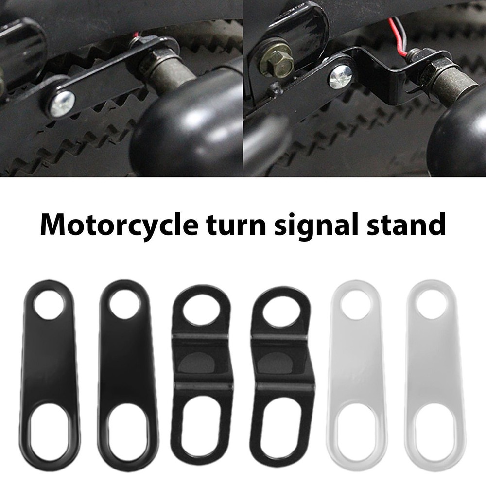 Turn Signal Indicator Relocation Holder 2pcs Motorcycle Indicator greater