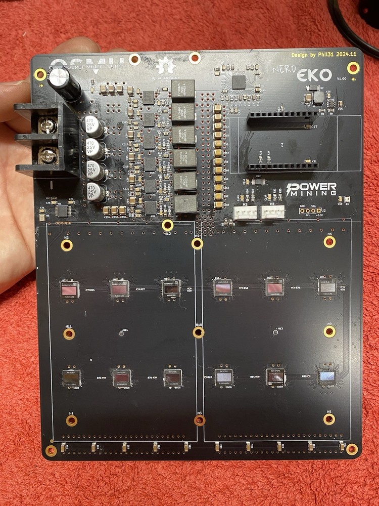 NerdEko fully Populated PCB 14Th/s