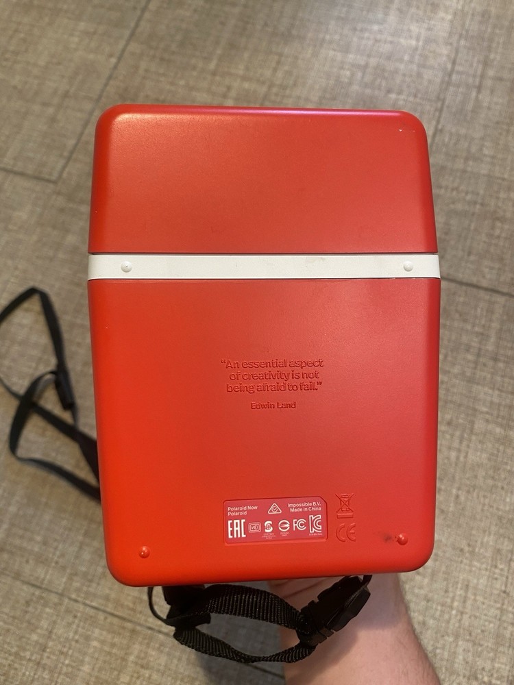 Polaroid Red Camera