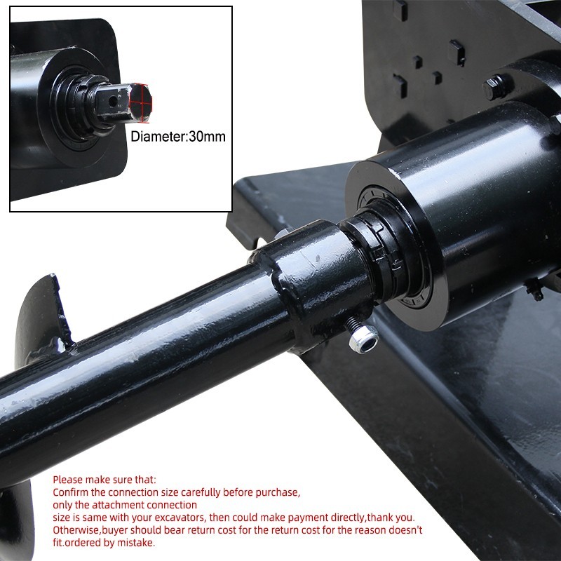 Mini Skid Steer Attachments Pallet Forks, Drill Augers, Log Grab