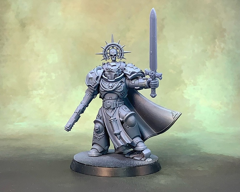 Cross Sword - Left Hand Bits - compatible w 40k black templars Primaris