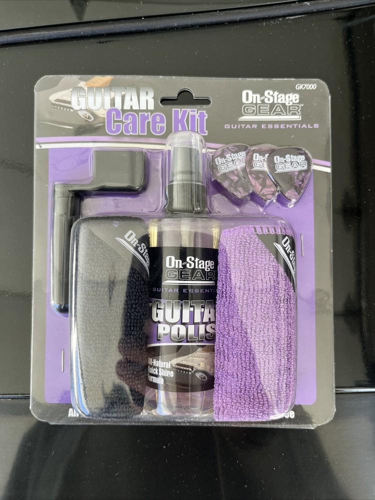 On stage guitar cleaning kit
