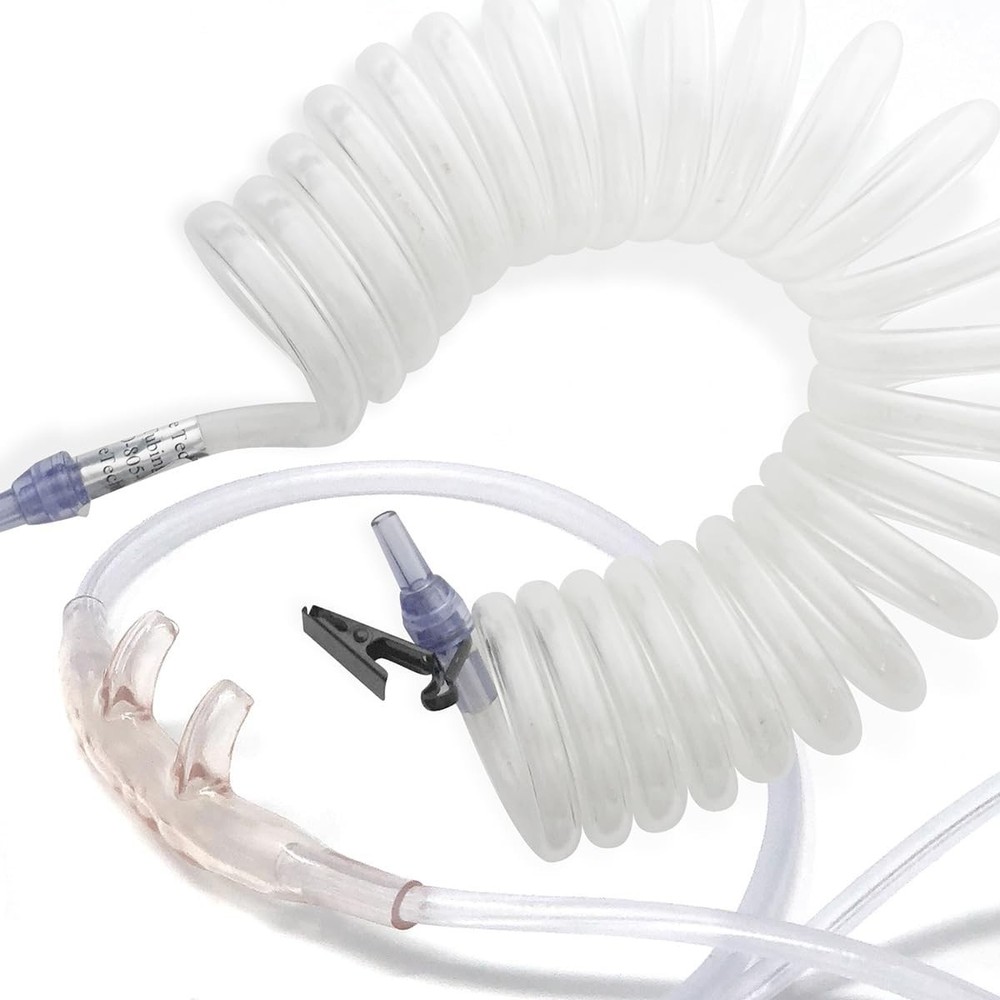 15ft Retractable Oxygen Tubing