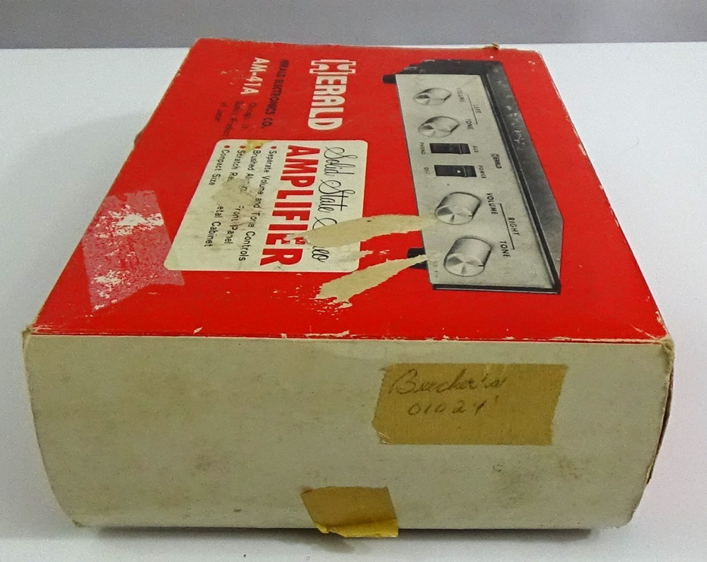 Vintage Herald AM-41 Solid State Stereo Amplifier #879