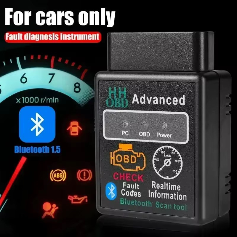 Car Bluetooth OBD2 Scanner Code Reader Automotive Diagnostic Tool OBDII ELM 327