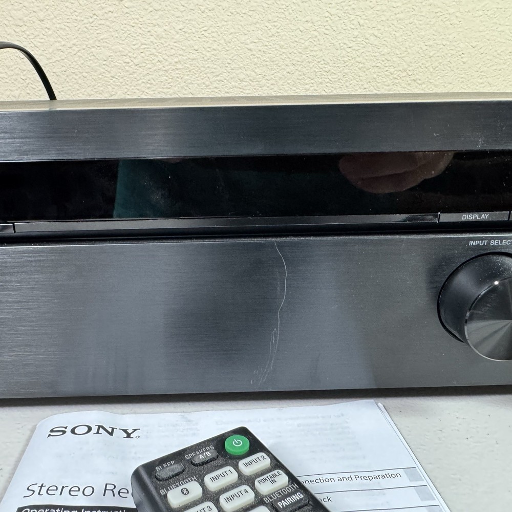 Sony STR-DH190 Stereo Receiver 2 channel Phono Inputs & Bluetooth