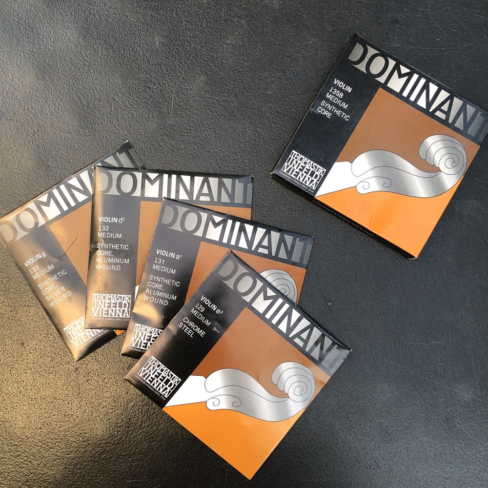 Thomastik Dominant 135B Violin String 4/4 Full Set G D A E Strings US Shipping