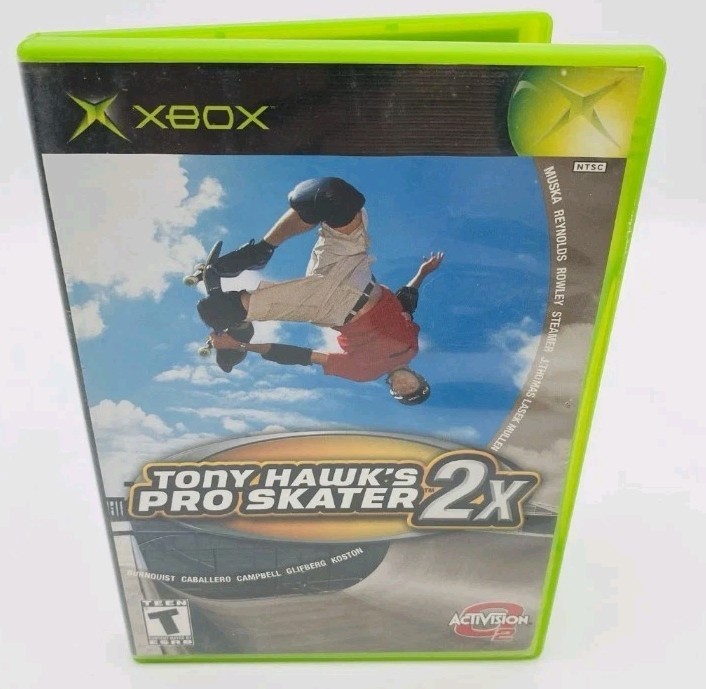 Tony Hawk's Pro Skater 2X (Microsoft Xbox, Authentic Replacement Case Only