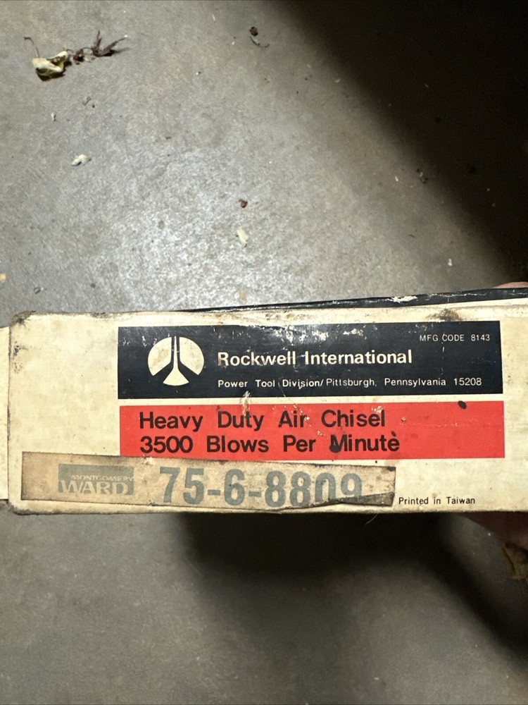 Rockwell 2225 Heavy Duty Air Chisel