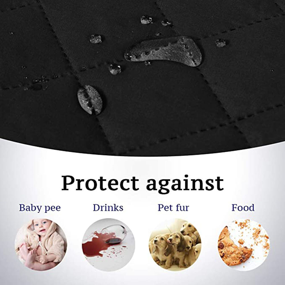 1/2/3Seater Recliner Chair Covers Couch Slipcover Armchair Lounge Sofa Protector