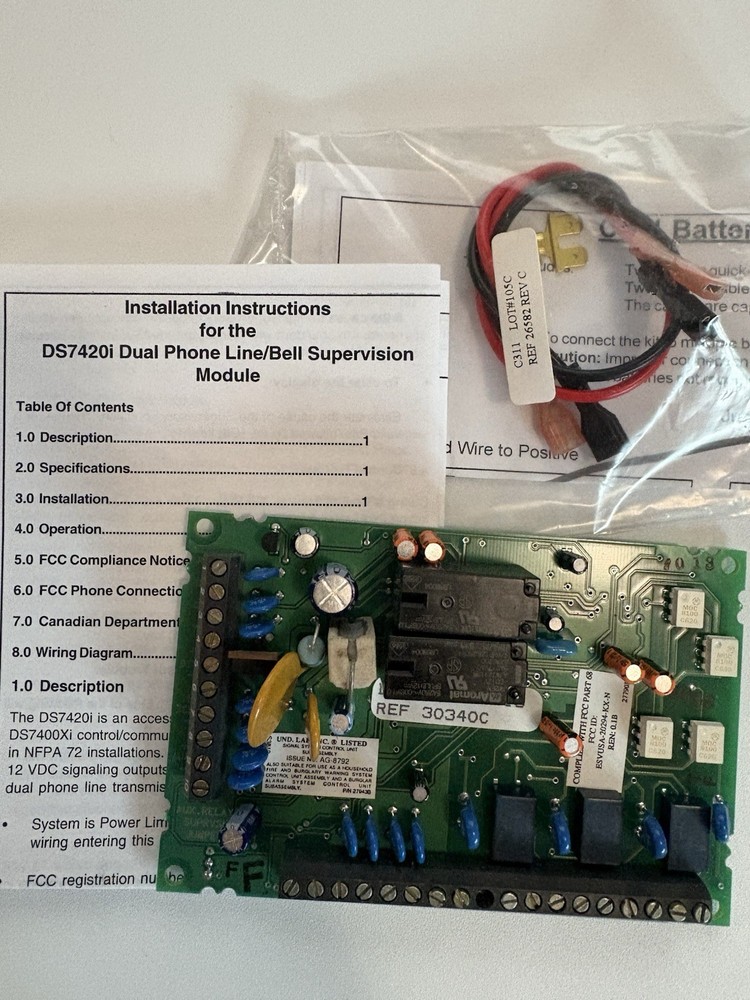 Bosch DS7420i Dual Line Supervision Module