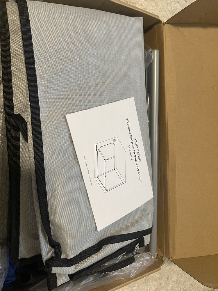 TOPCUBE 3D Printer Enclosure for Bambu Lab A1 mini Stable Temperature Humidity