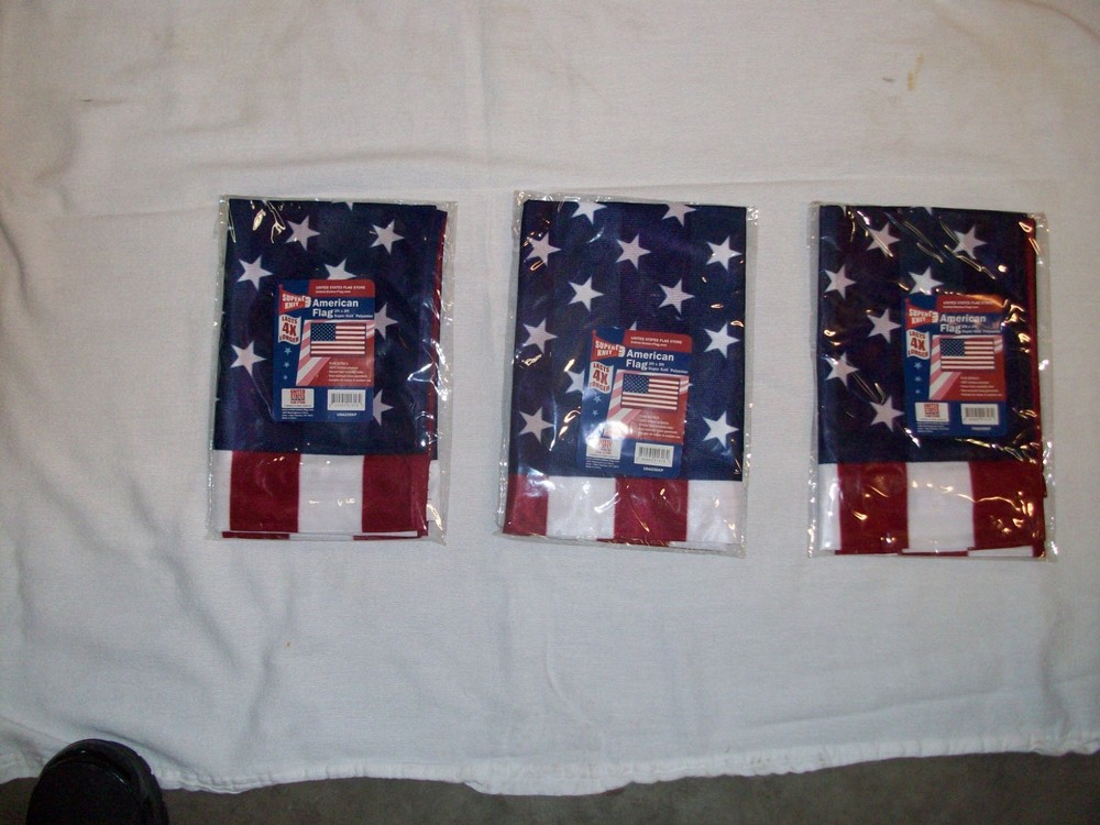 2x3 US Flag Printed Polyester