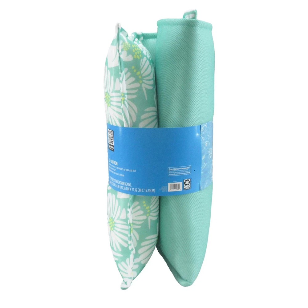Member's Mark Mesh Pool Hammock Float, Mint Flowers