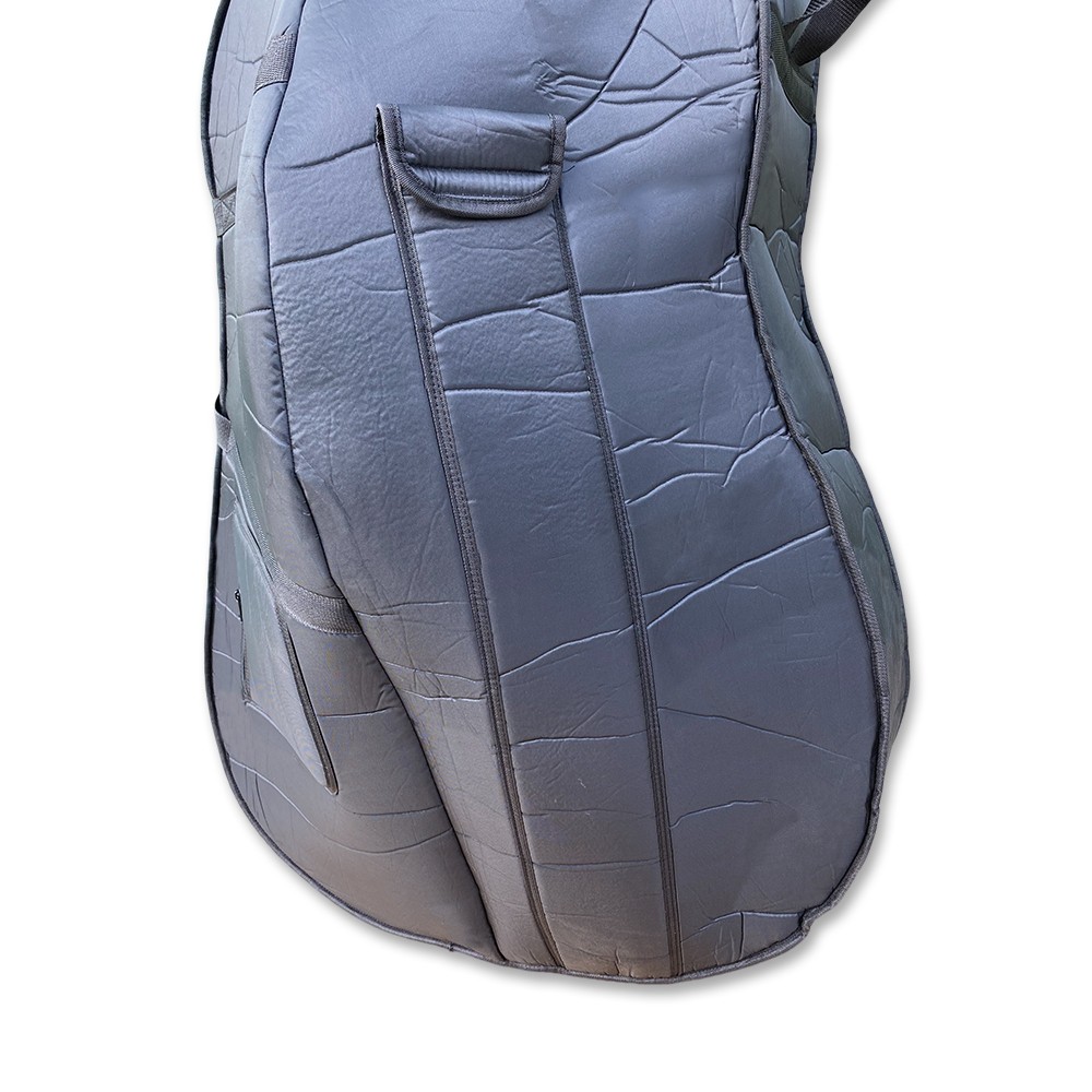 3/4size Upright Double Bass Soft Bag Strong Nylon Cloth shoulder strap practical