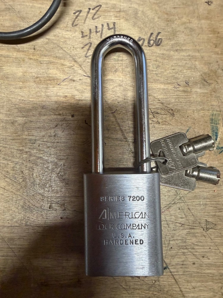 american padlock 7200 series