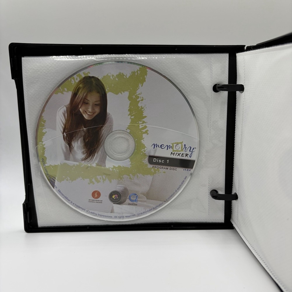 Memory Mixer - Scrapbooking Software / CD-ROM / (4 Disc Set)