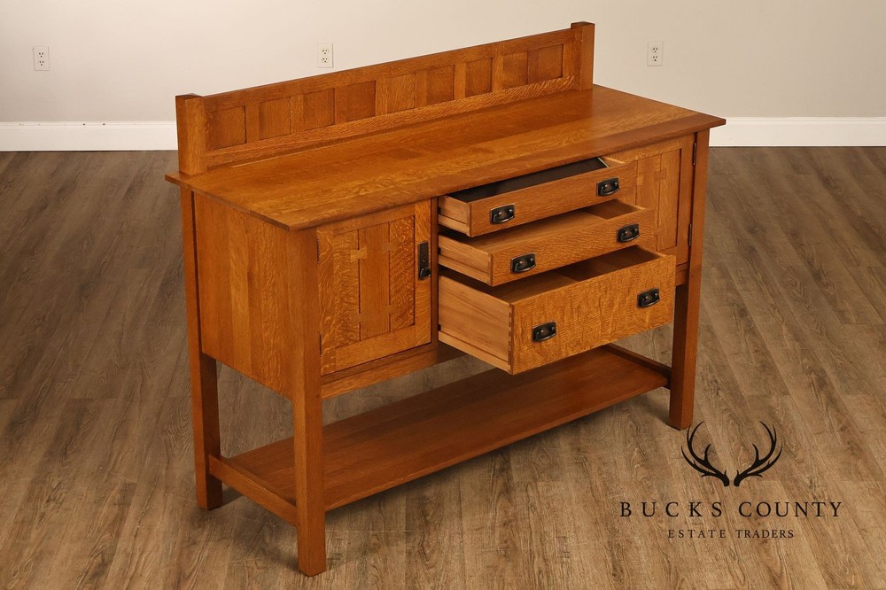 Stickley Mission Collection Oak Sideboard