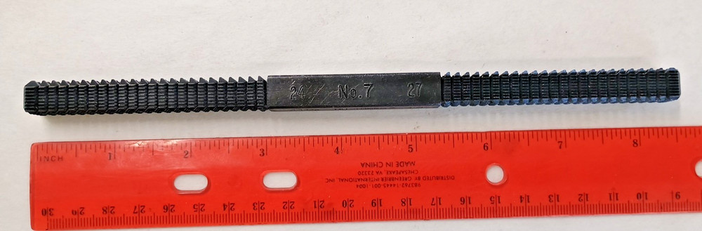 Nu-Thread Jaw MFG No 7 Thread Restore Rethreading File