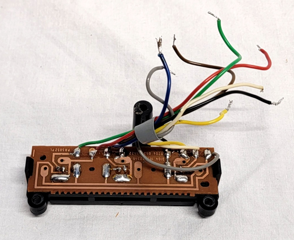 Philips Electronic 312 Turntable: Control Board w/ 33/45 /STOP Lights Indicators