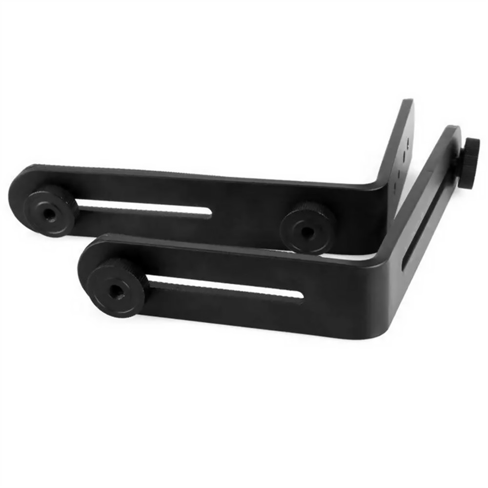 Aluminum L-Shape Flash Bracket Flashlight Camera Holder Mount For DSLR Camera