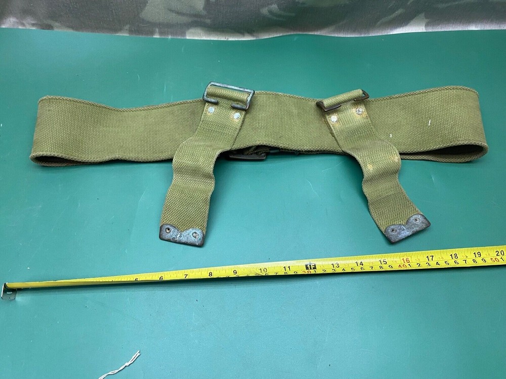 Original 1908 Pattern Webbing Belt, 2nd Foresters- Large Size in Great Condition