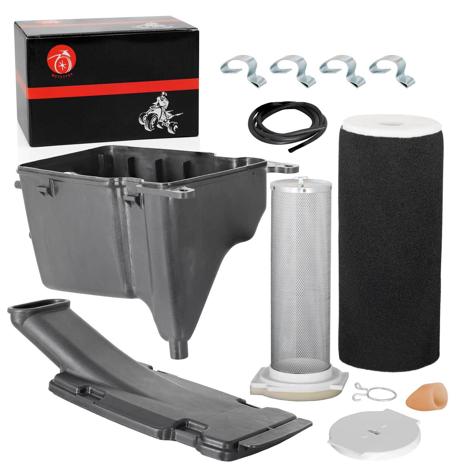 Air Filter Guide Box Cleaner Case With Lid Cap For YAMAHA Raptor 350 2004-2013