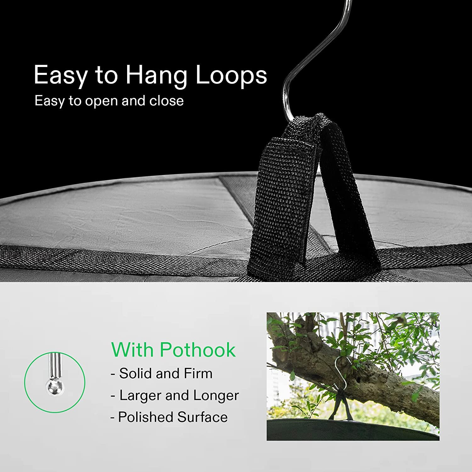 Vivosun 2ft 4-Layer Hanging Herb Drying Rack Mesh Net