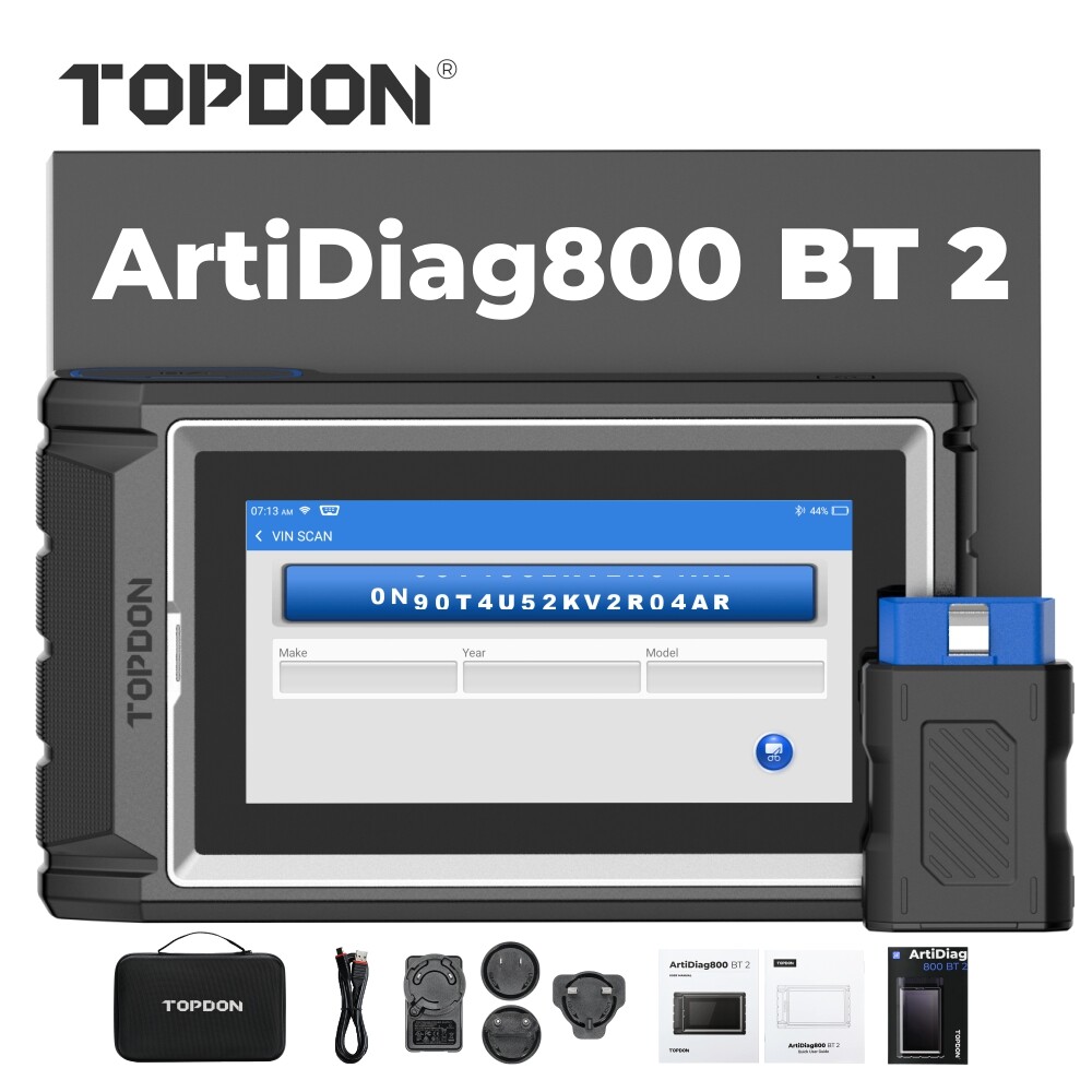 2025 AD800BT 2 Pro Bluetooth Automotive Car Diagnostic Tool Full System Scanner