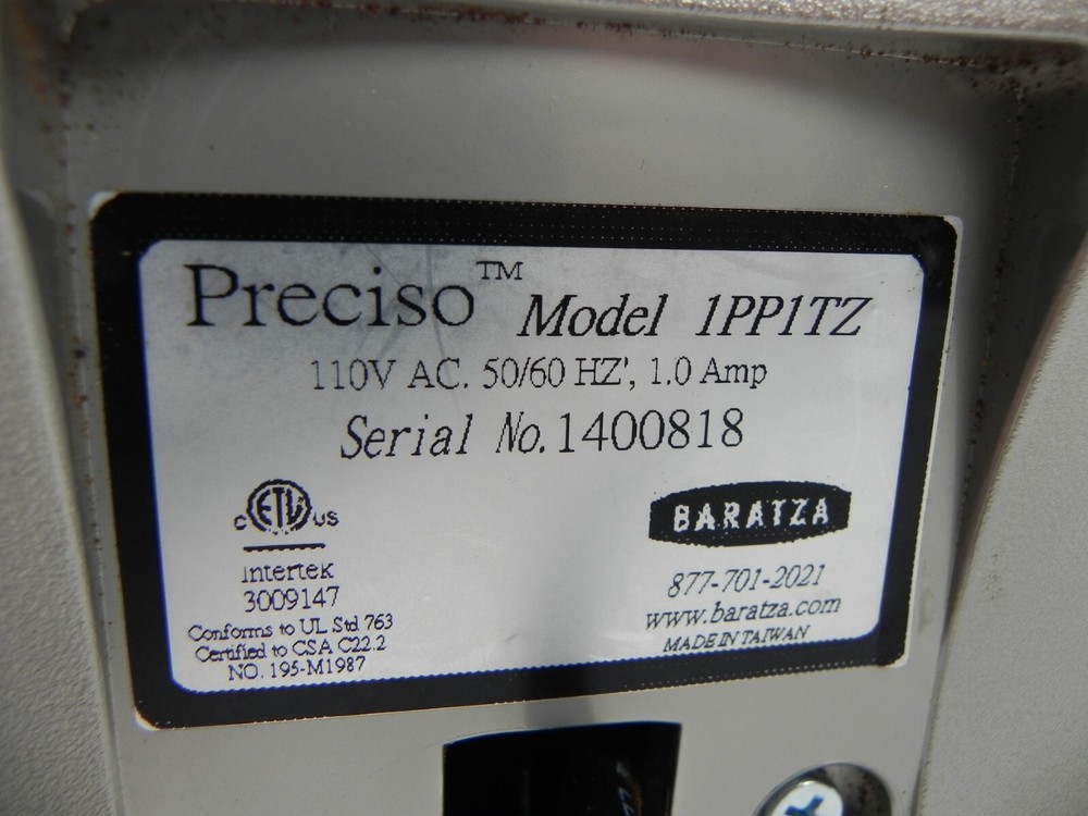 3D Printed Replacement Timer Knob for Baratza Preciso 1PP1TZ