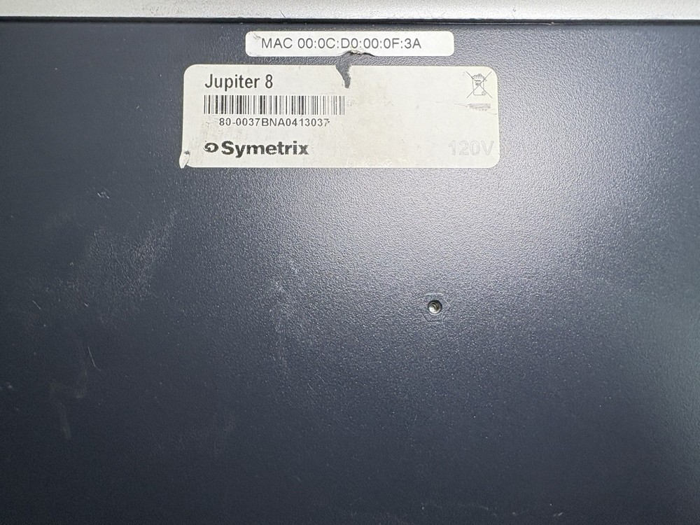 Symetrix Jupiter 8 Digital Signal Processor