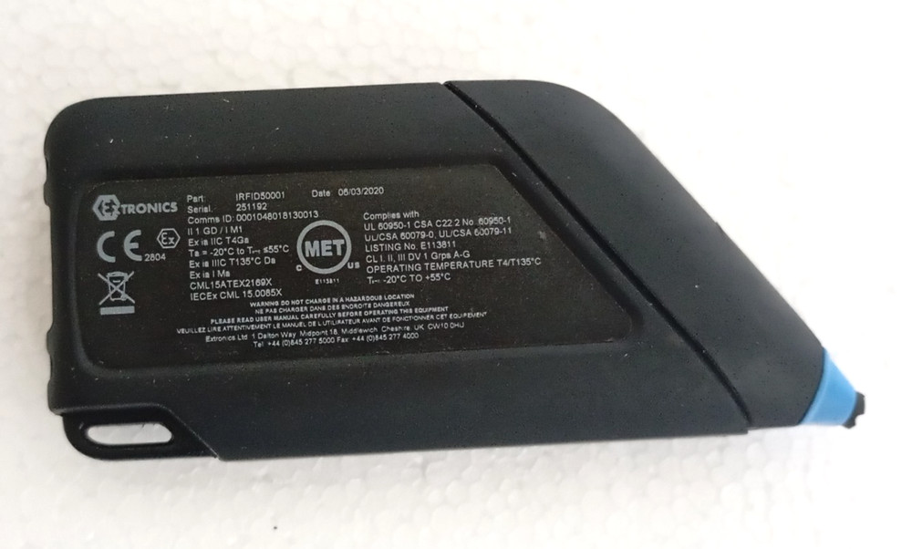Extronics iRFID500 Handheld Bluetooth UHF RFID Reader - (No Charger)