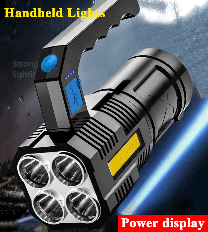 Super Bright 99000000LM LED Torch Tactical Flashlight USB Rechargeable Lantern