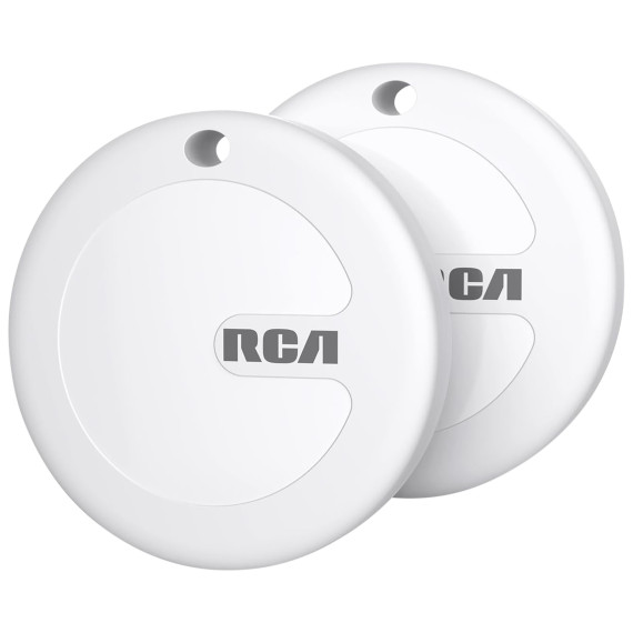2-Pack: RCA Apple Compatible Bluetooth Trackers