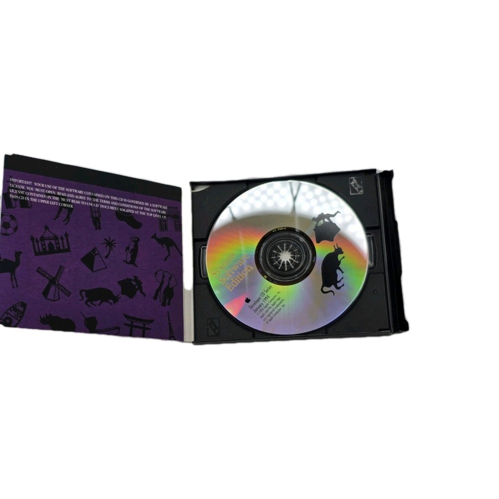 1994 Apple Developer CD “System Software Edition” Jan System 7 Pro Final